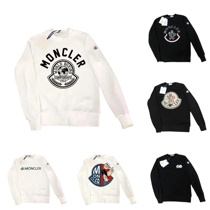 MONCL Clothing Designer Crewneck