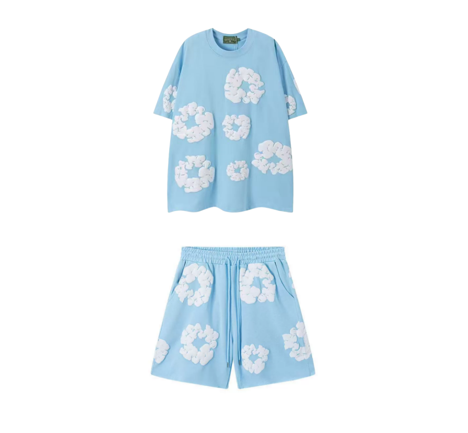 DENIM Clothing T Shirt Set