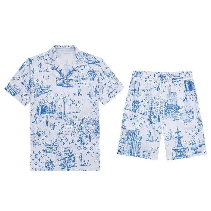 VL Men's Luxury Short Sleeve Set