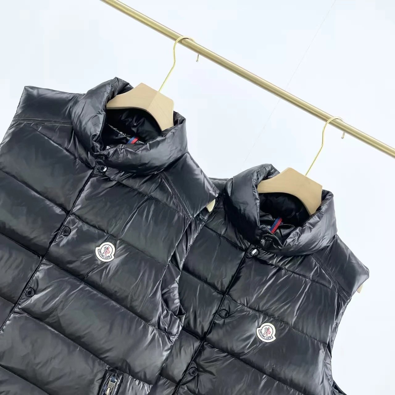MONCL Clothing Collar Down Jacket Vest