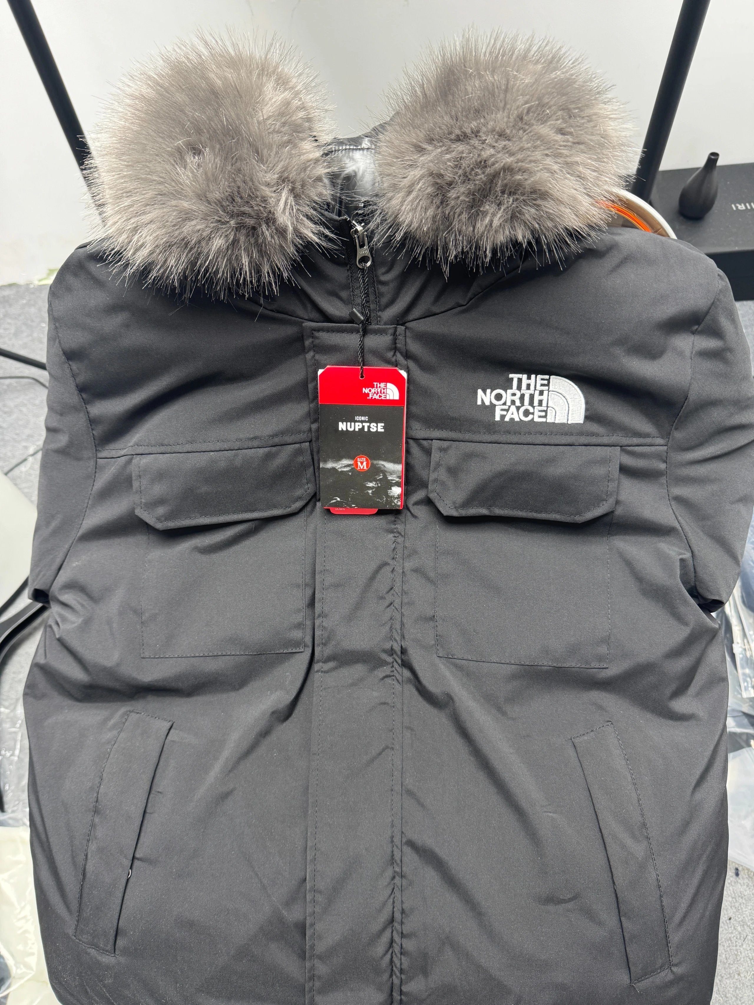 NRTH Warm Fur Collar Cotton Jacket