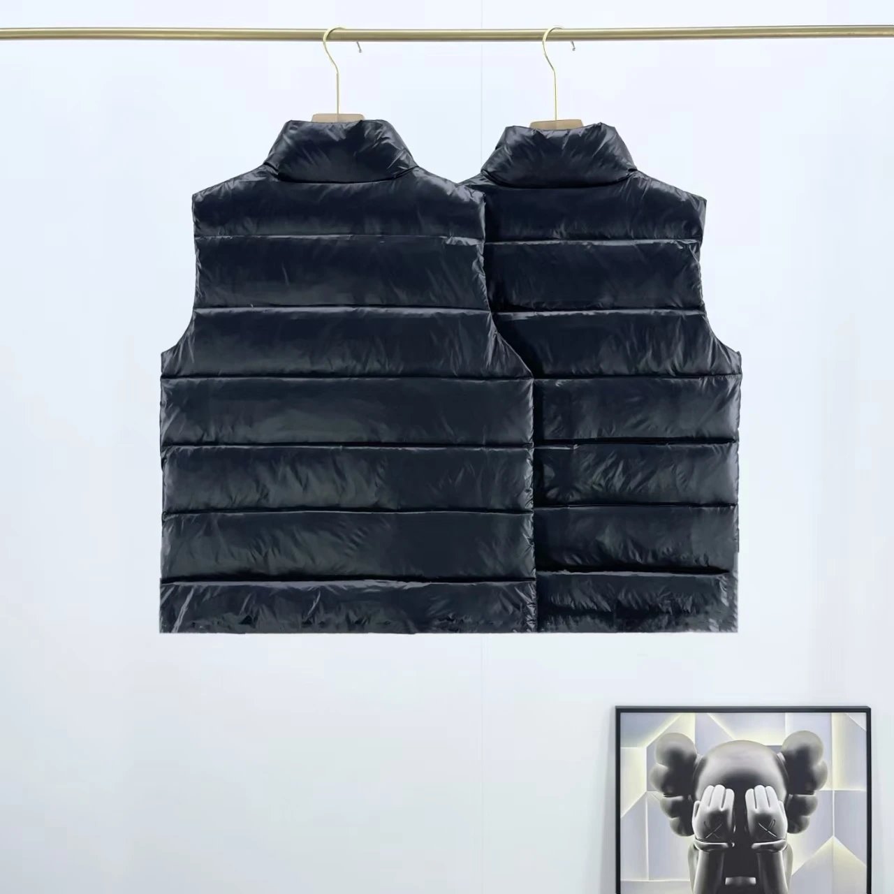MONCL Clothing Collar Down Jacket Vest