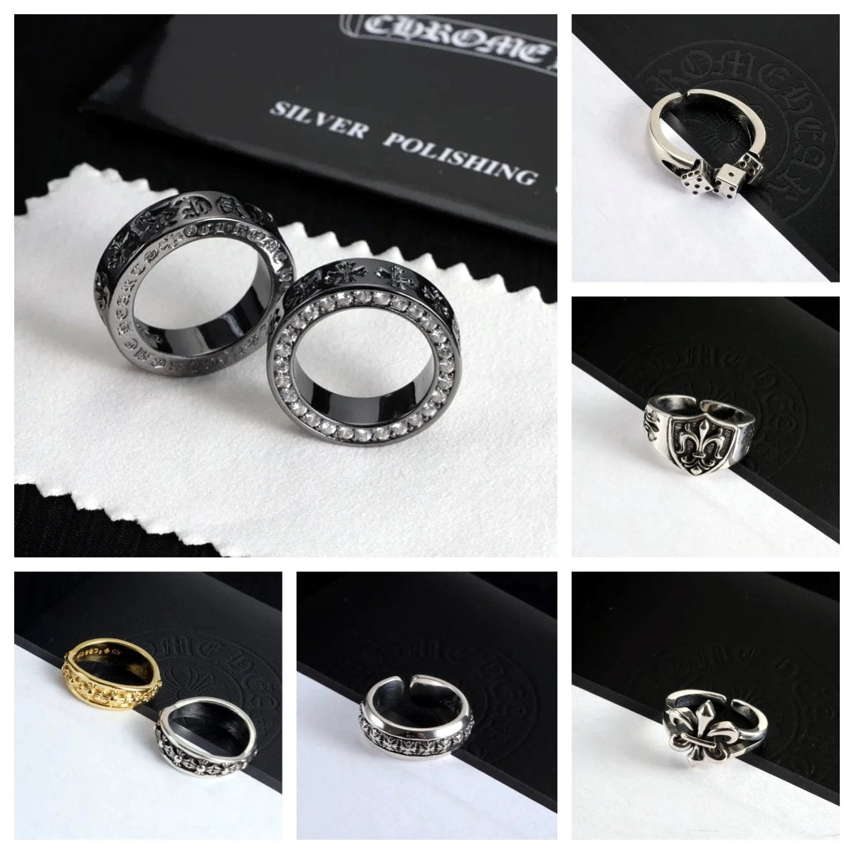 CHROM Men's Luxury Rings