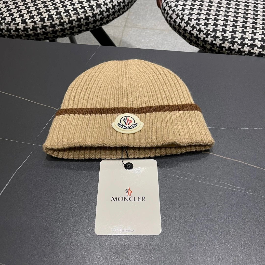 MONCL Men's Luxury Knitted Beanies