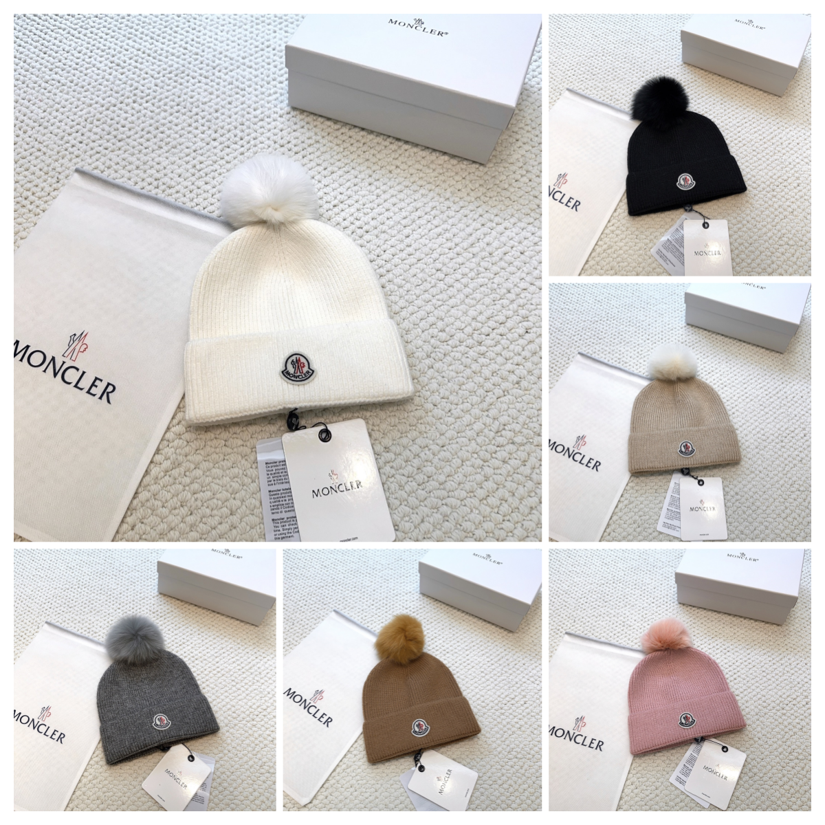 MONCL Luxury Knitted Beanies