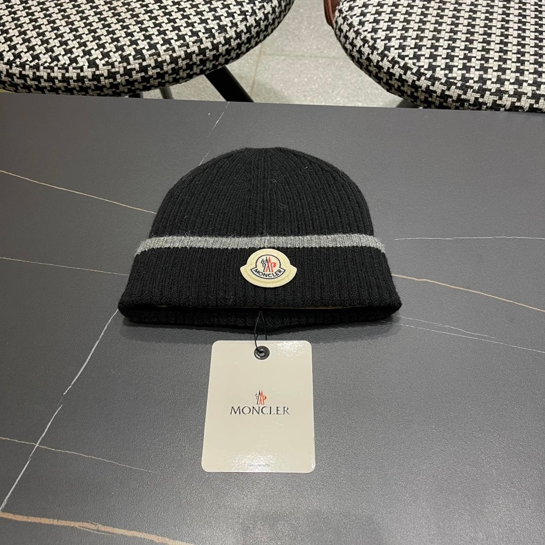 MONCL Men's Luxury Knitted Beanies